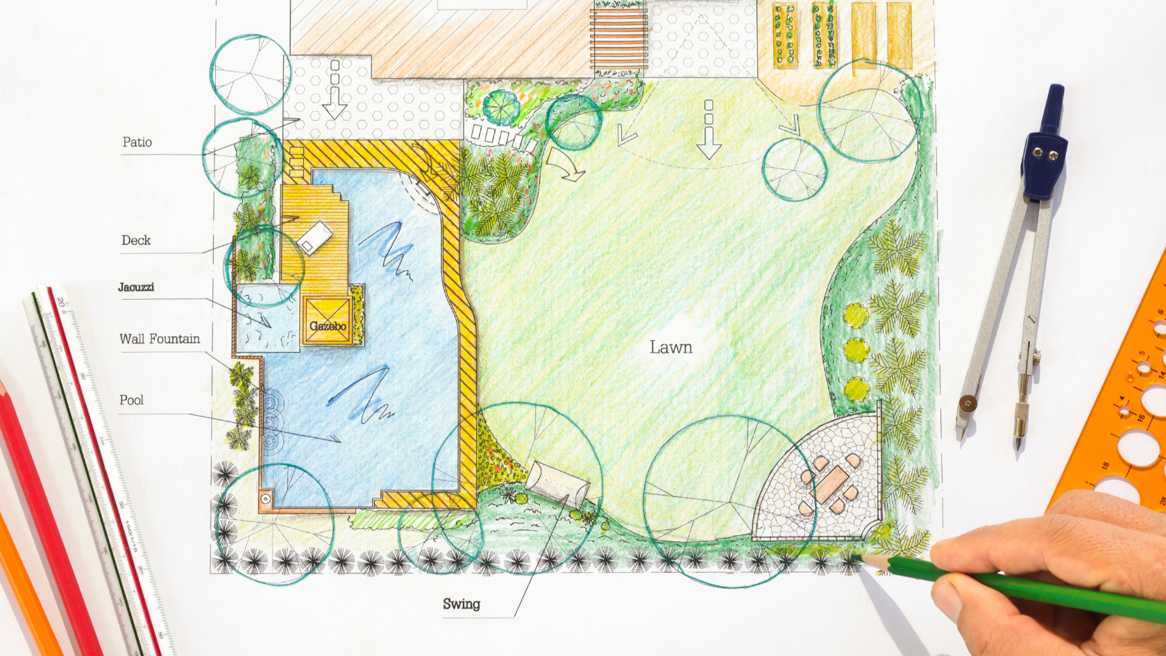 Should you DIY your own swimming pool drawings？ Simple templates that save you money.