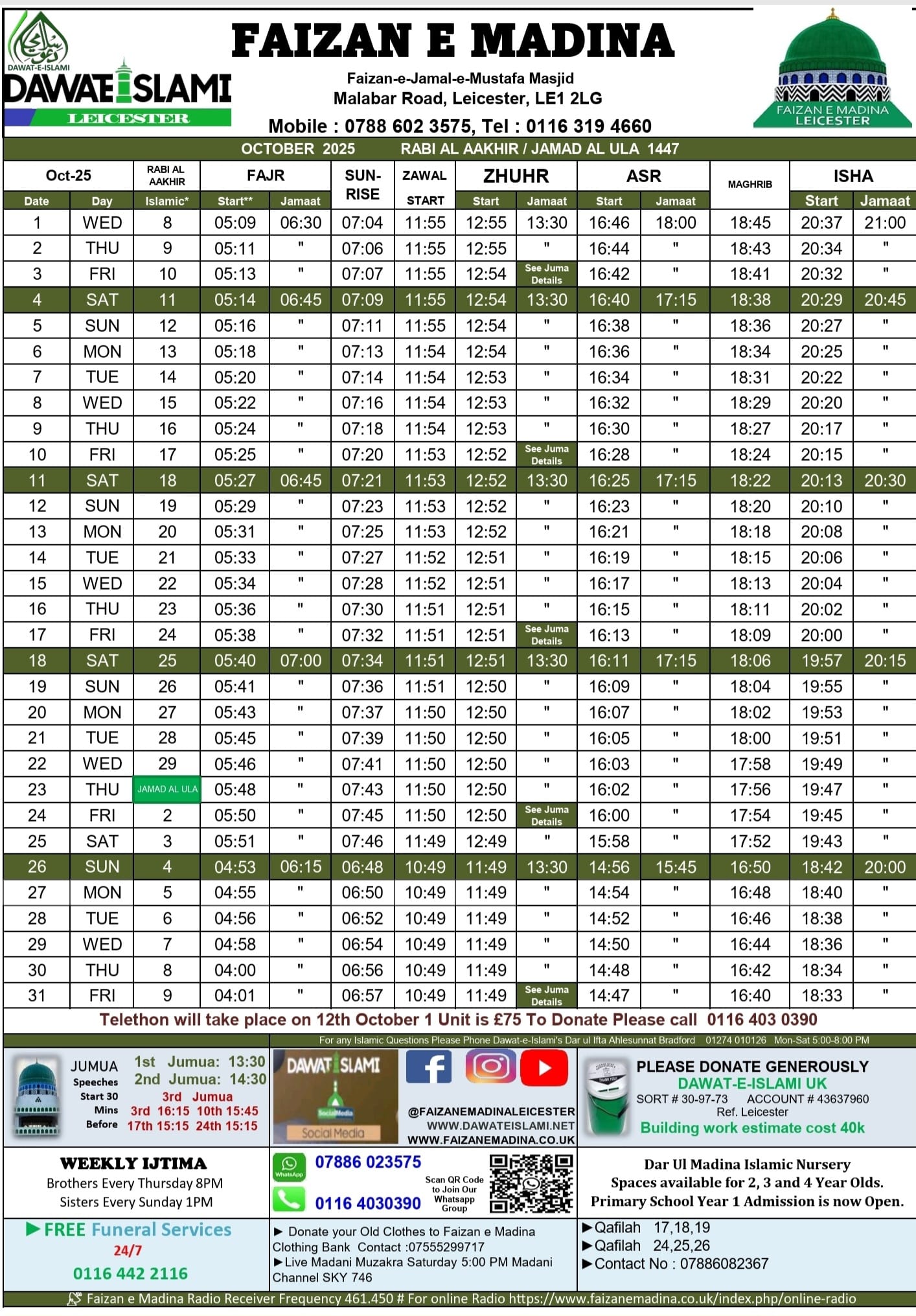 Need Leicester prayer times instantly? Check the best apps for timings!