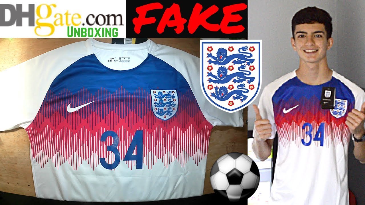 Is Your England World Cup Soccer Jersey Real or Fake? Learn How to Spot the Counterfeit Jerseys Easily!