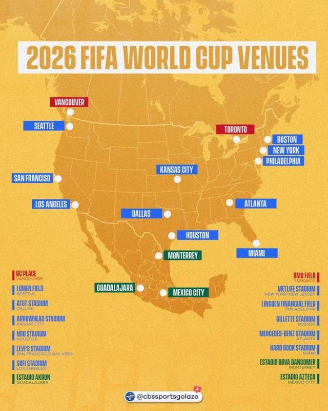 Wait, is fifa world cup 2026 not in usa？ Where is the tournament held？