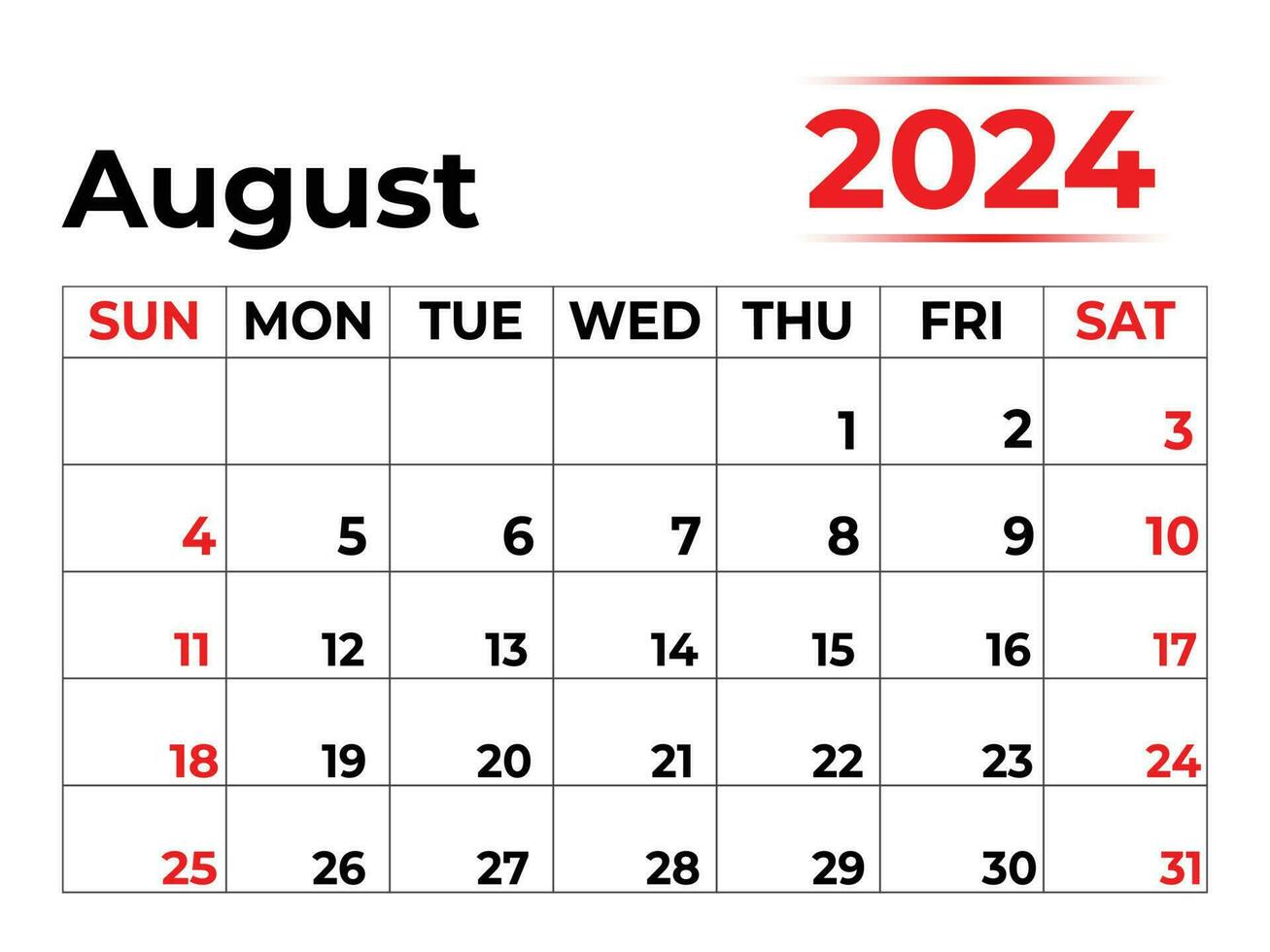 calendario luglio agosto 2024 Template Get Your Easy Monthly View Schedule