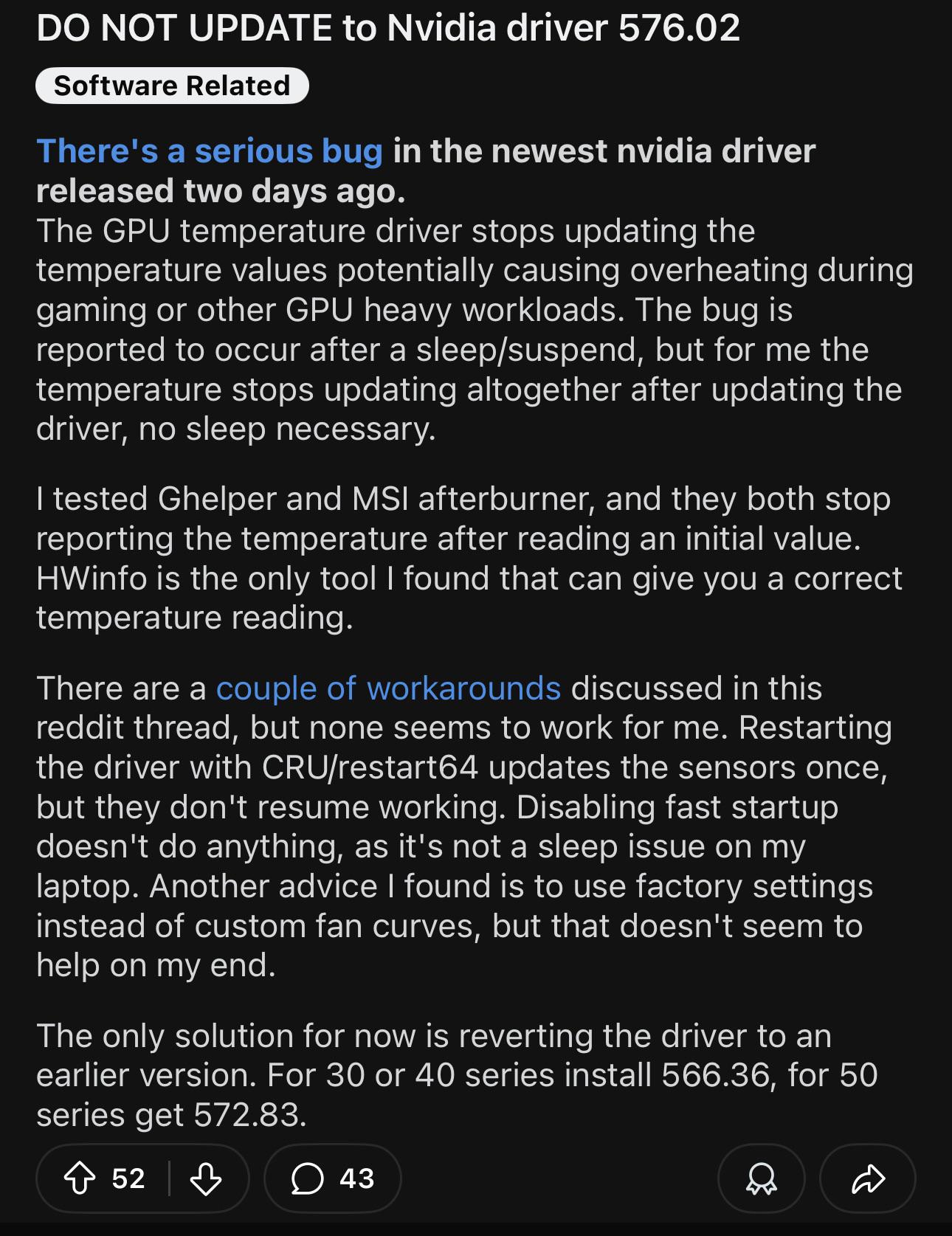 43 days ago： What changes have occurred since then？