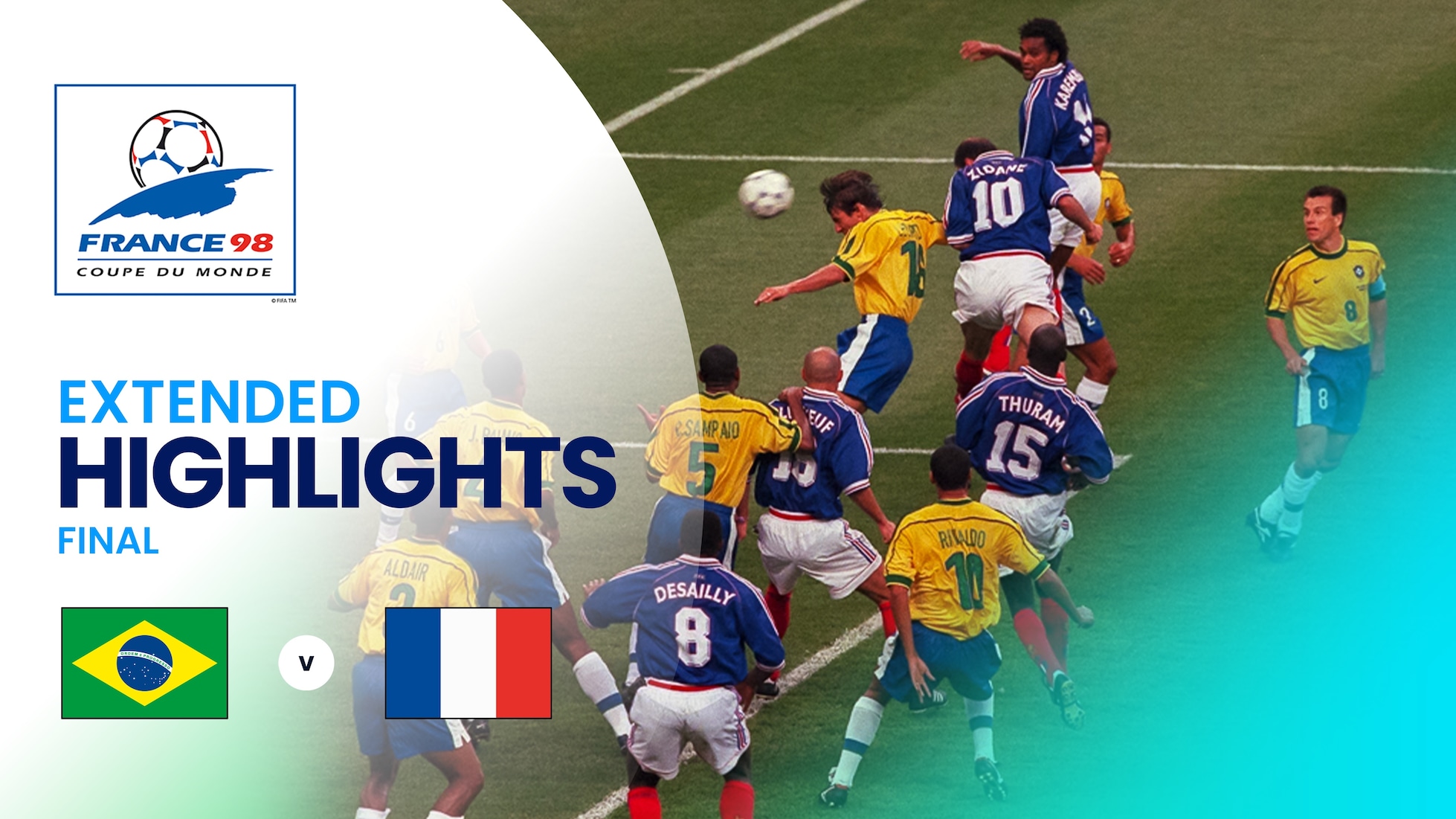 Official 1998 world cup schedule and final match details (France vs Brazil epic showdown!)