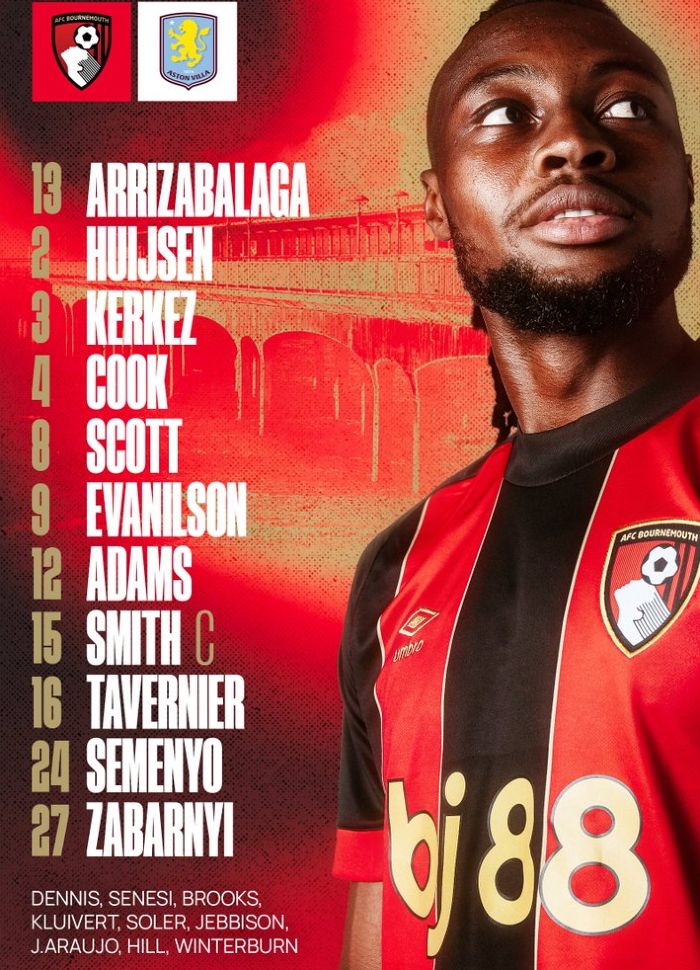 Where to find the a.f.c. bournemouth vs aston villa timeline? Heres the answer!