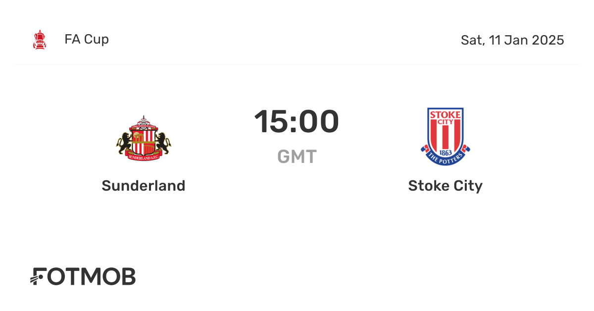 Where are the stoke city vs sunderland a.f.c. standings now？ Check current league positions!