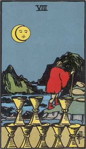 What are the features of 8 di coppe? Find out the details!