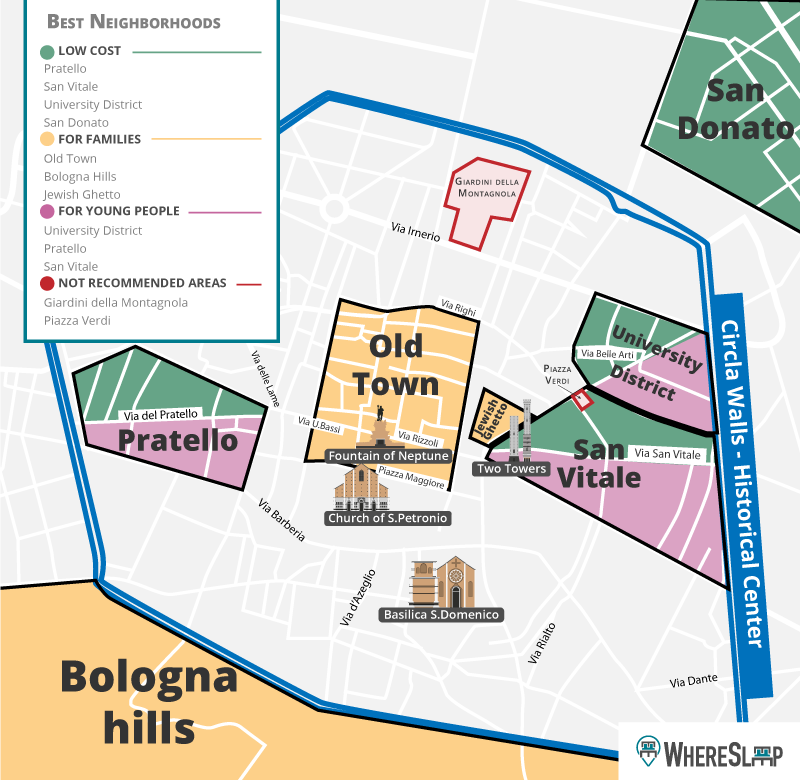 Where to find bologna bandiera? Top places recommended by locals