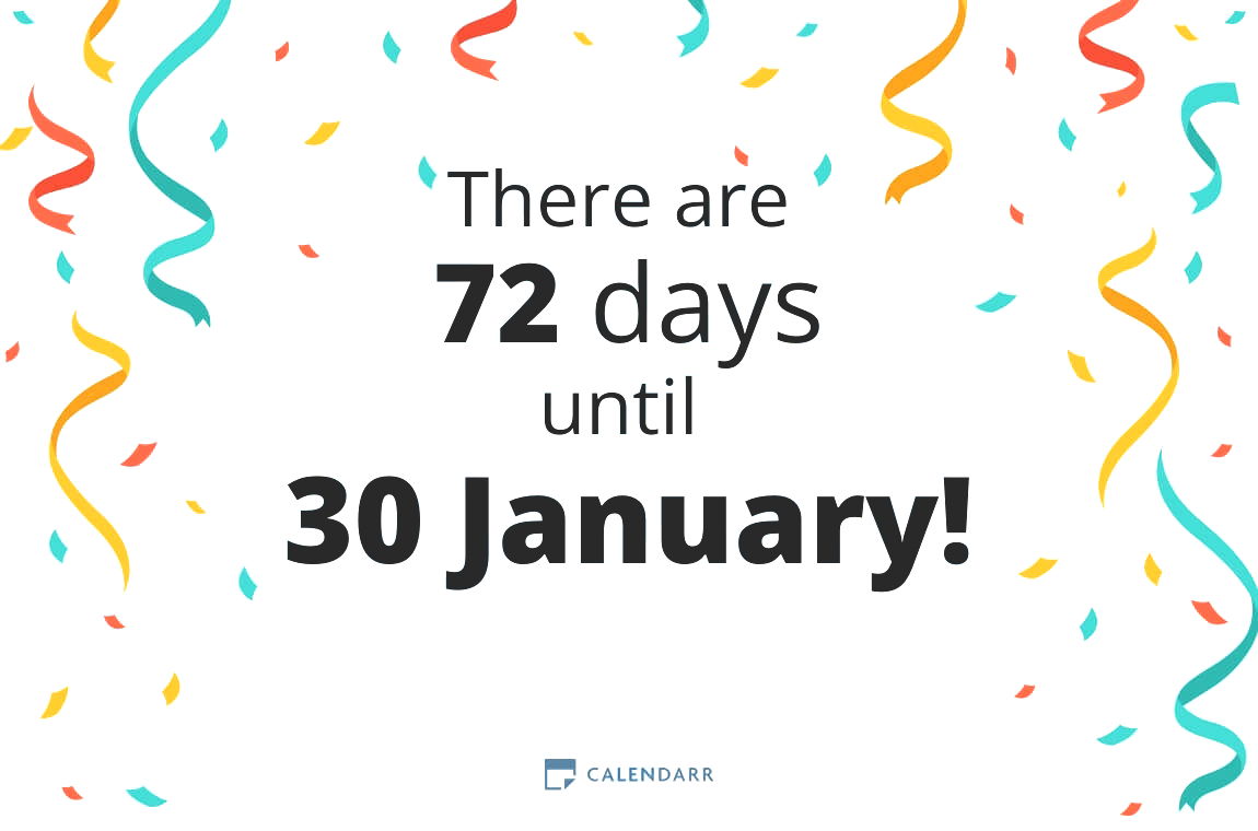 how many days until january 30 2025 remaining？ Quick answer for planning your big event easily.