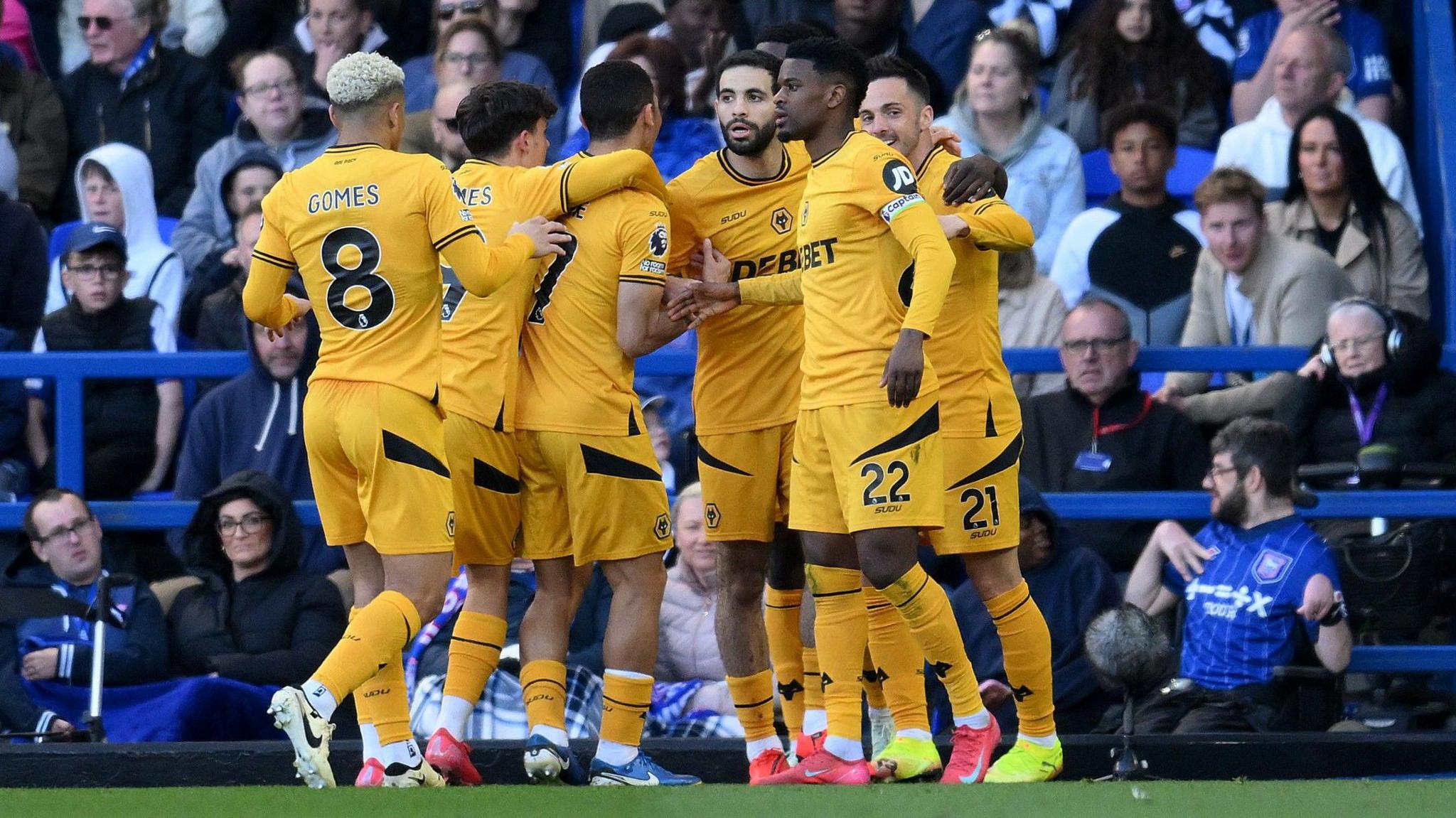 Whats the importance of Wolverhampton Wanderers F.C. vs Ipswich Town timeline?