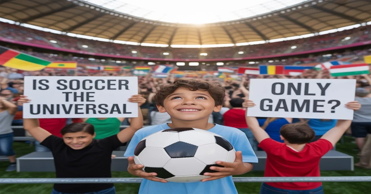 Is soccer the only universal game？ See what statistics say!