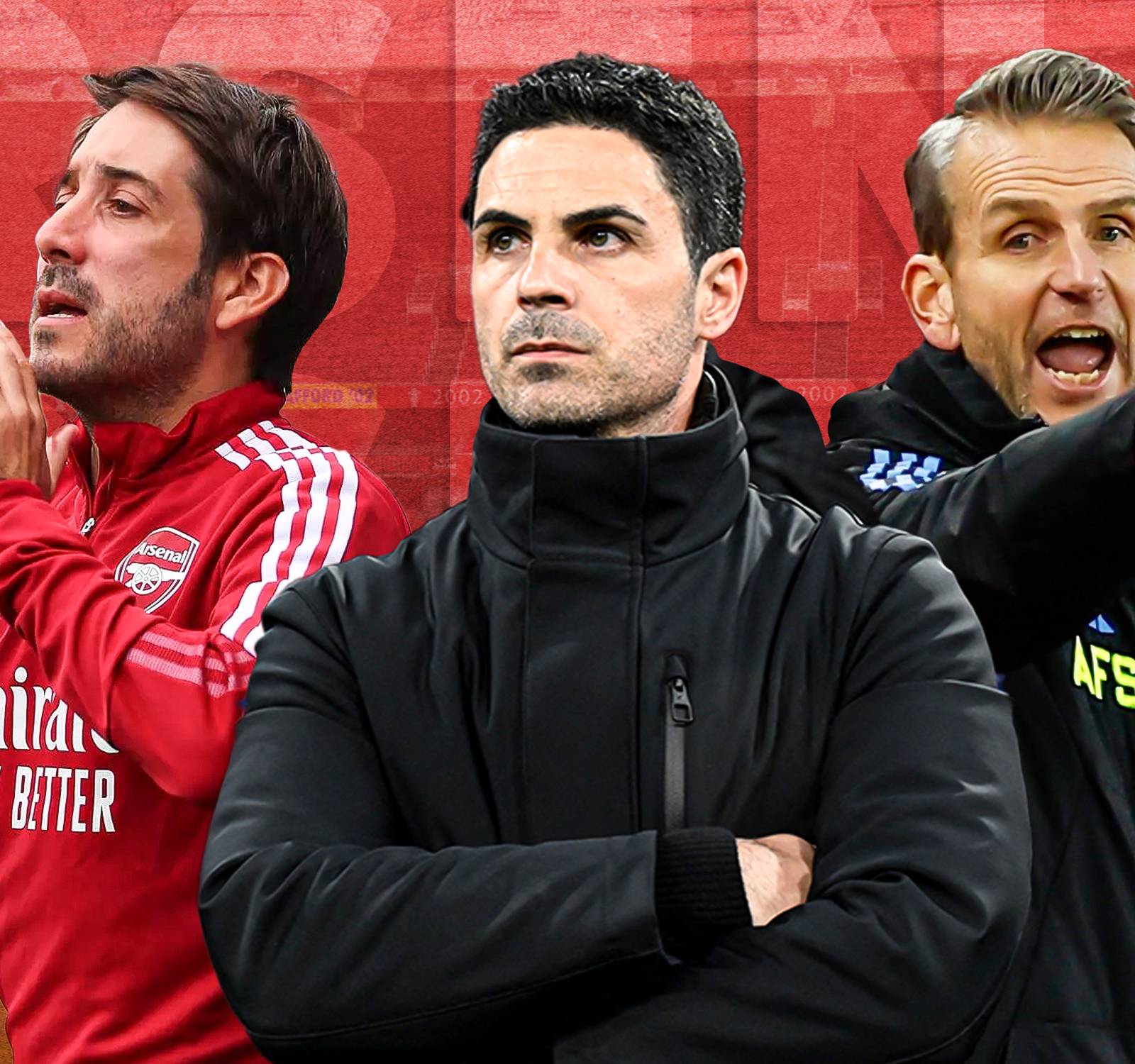 Who is on the arsenal staff coaching team？ See Arteta's main support crew!