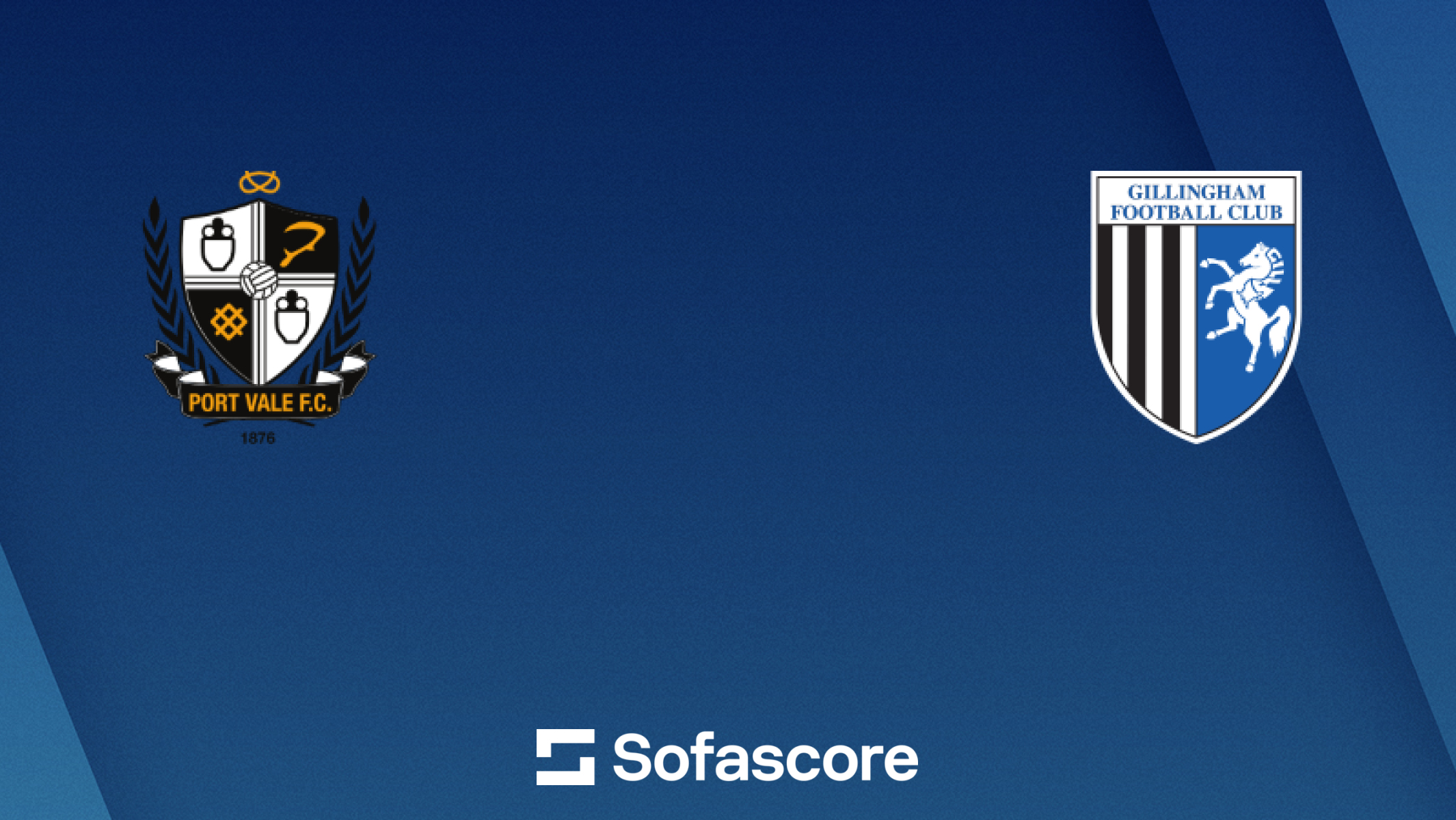 Where can I find reliable port vale vs gillingham f.c. standings information fast?