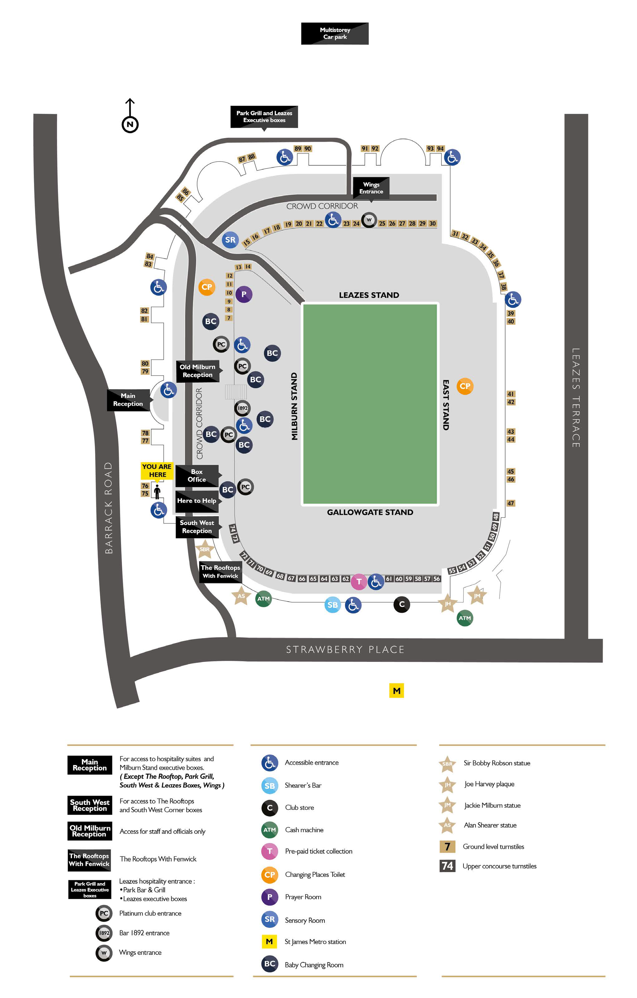 Where is Newcastle United ticket office located？ Get the address here!
