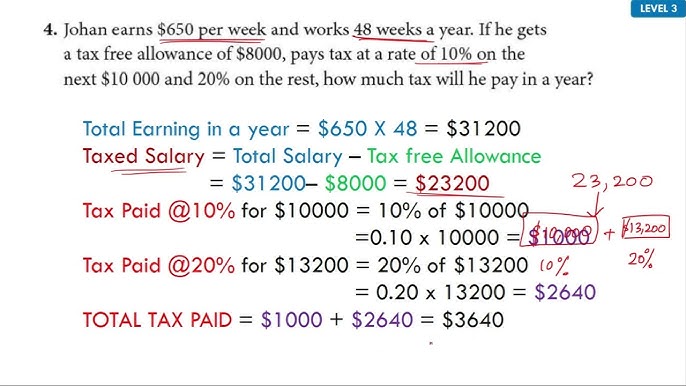 Calculate 1 000 a week is how much a year (It's an easy $52,000 answer!)