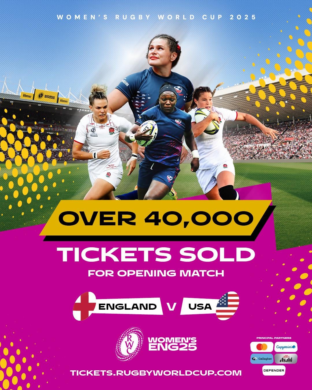 Tickets to Rugby World Cup USA Games (Buy Before They Sell Out)