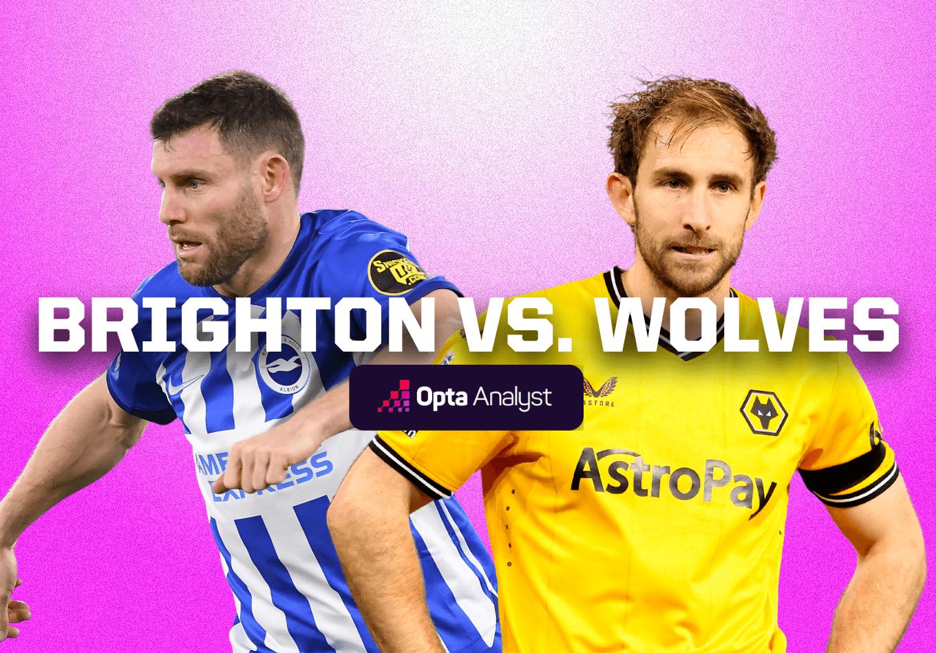 Looking for match prediction stats？ Check wolverhampton wanderers f.c. vs brighton & hove albion f.c. stats here!