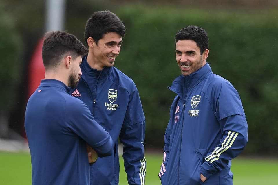 Who is on the arsenal staff coaching team？ See Arteta's main support crew!