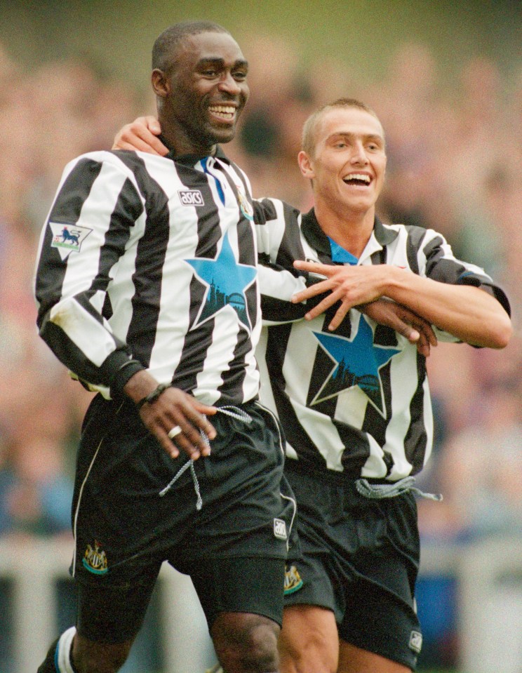 What are Andy Coles greatest moments at Newcastle United？
