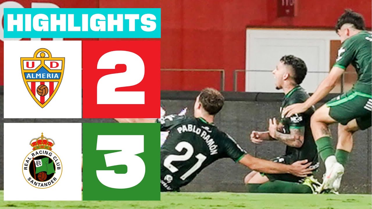 How to analyze the alineaciones of Ud Almeria vs Racing de Santander?