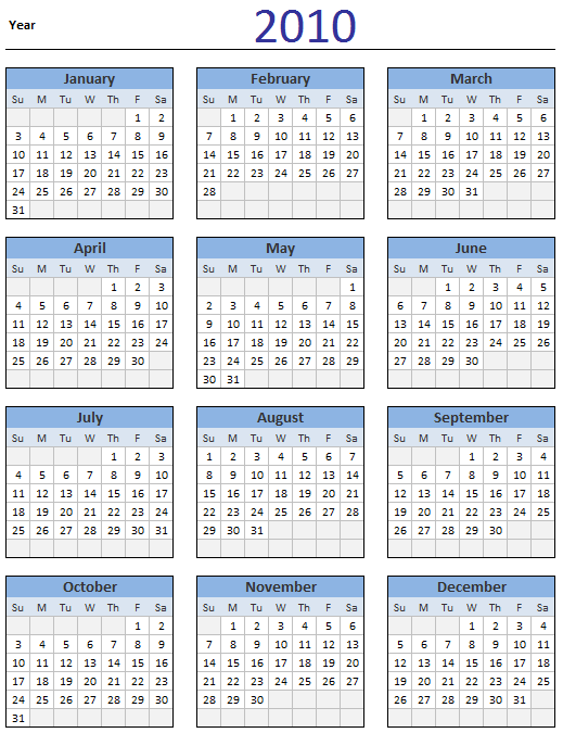 Where to find a good calendario 2010? Here are some great sources!