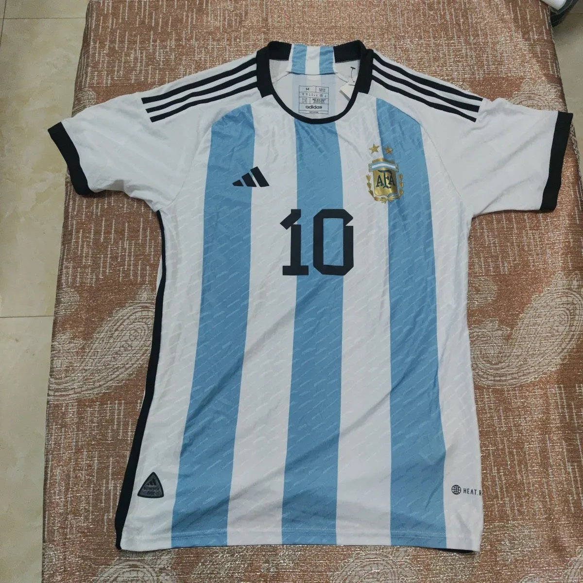 How to spot a fake argentina messi world cup jersey？ Learn the simple tricks!