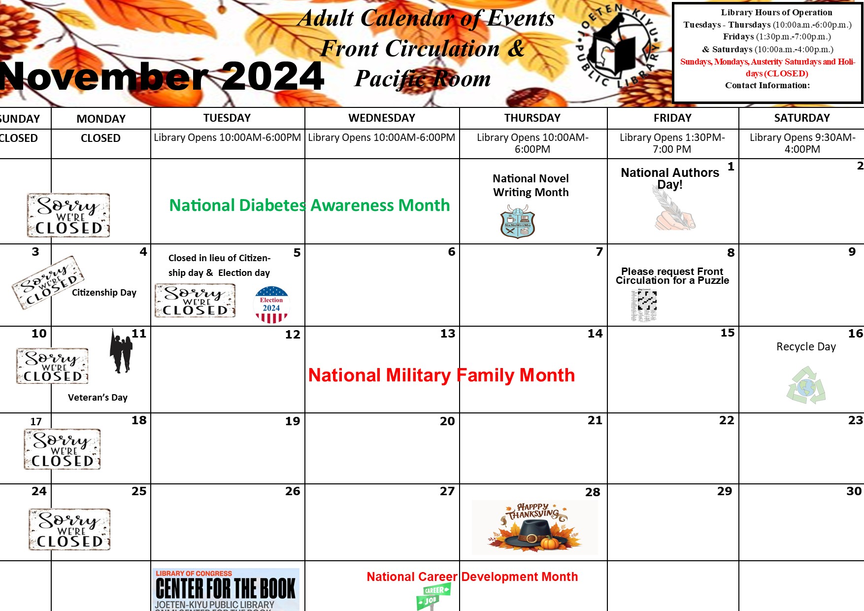 What events are in calendario di novembre 2024？ Check this guide!