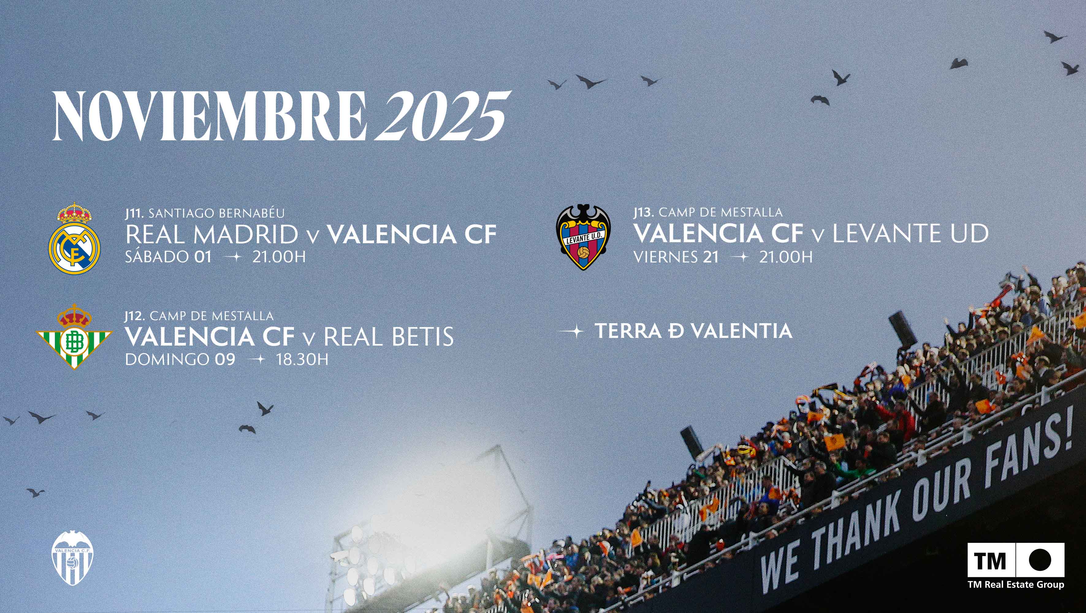 What events are in the chronology of Real Madrid contra Valencia C.F.? Check it out!