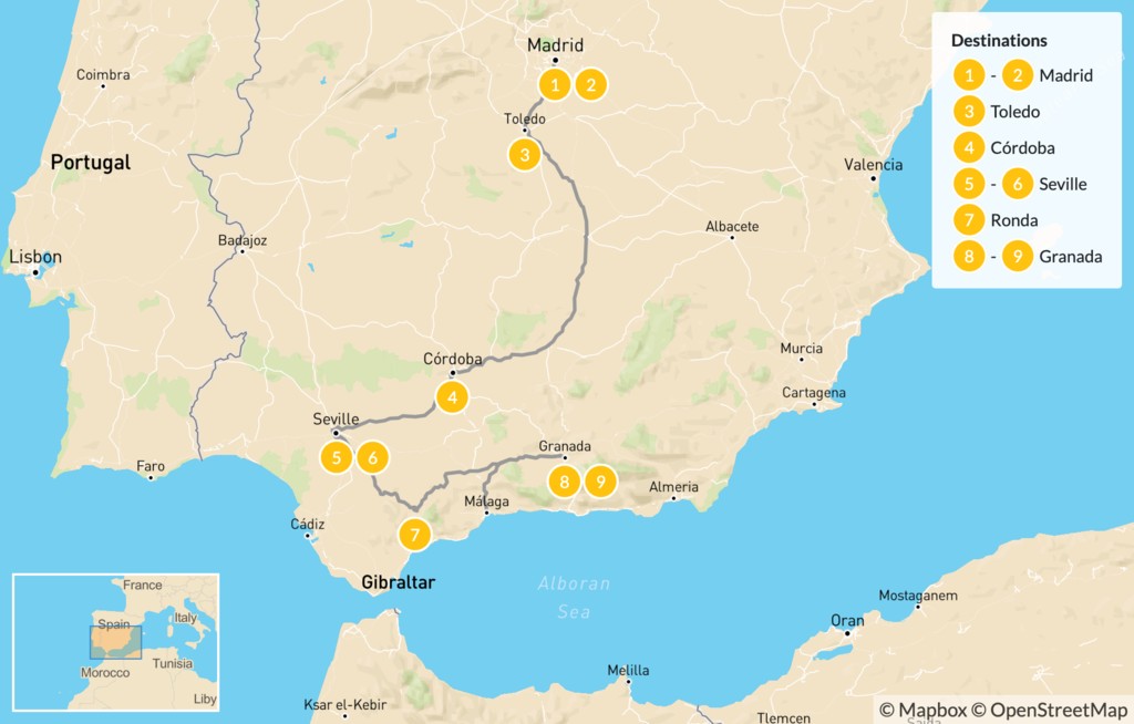 Whats the distance between Albacete and Cordoba? Find out now!