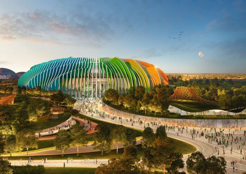 Check out the futuristic saudi arabia world cup stadiums designs: Amazing concepts revealed for 2034 tournament!