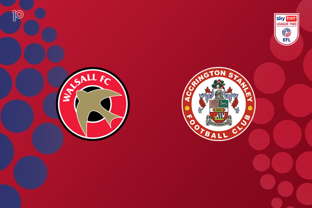 Latest walsall f.c. vs accrington stanley standings update: (See how their positions changed!)