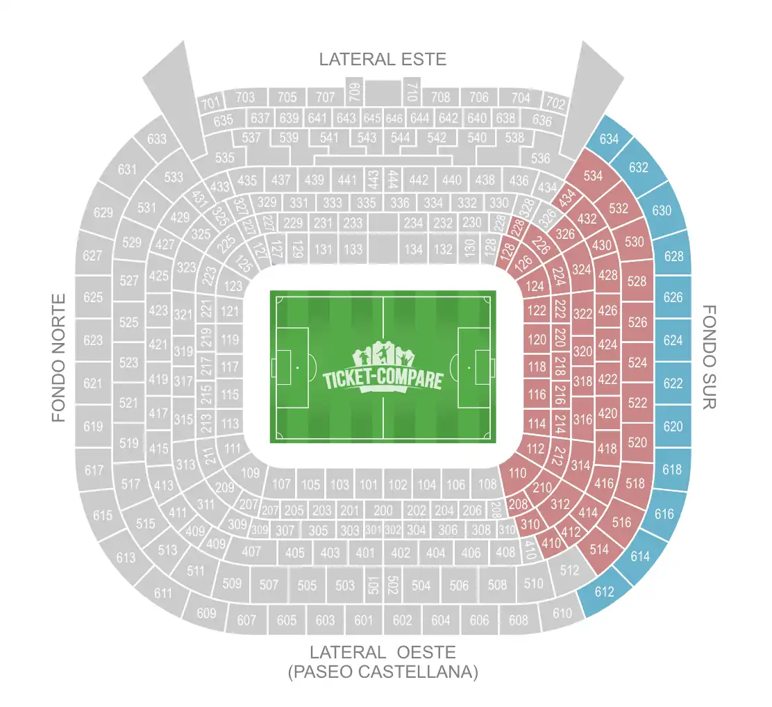 Looking for the best seats for Spain vs Denmark tickets? Top seating sections revealed!