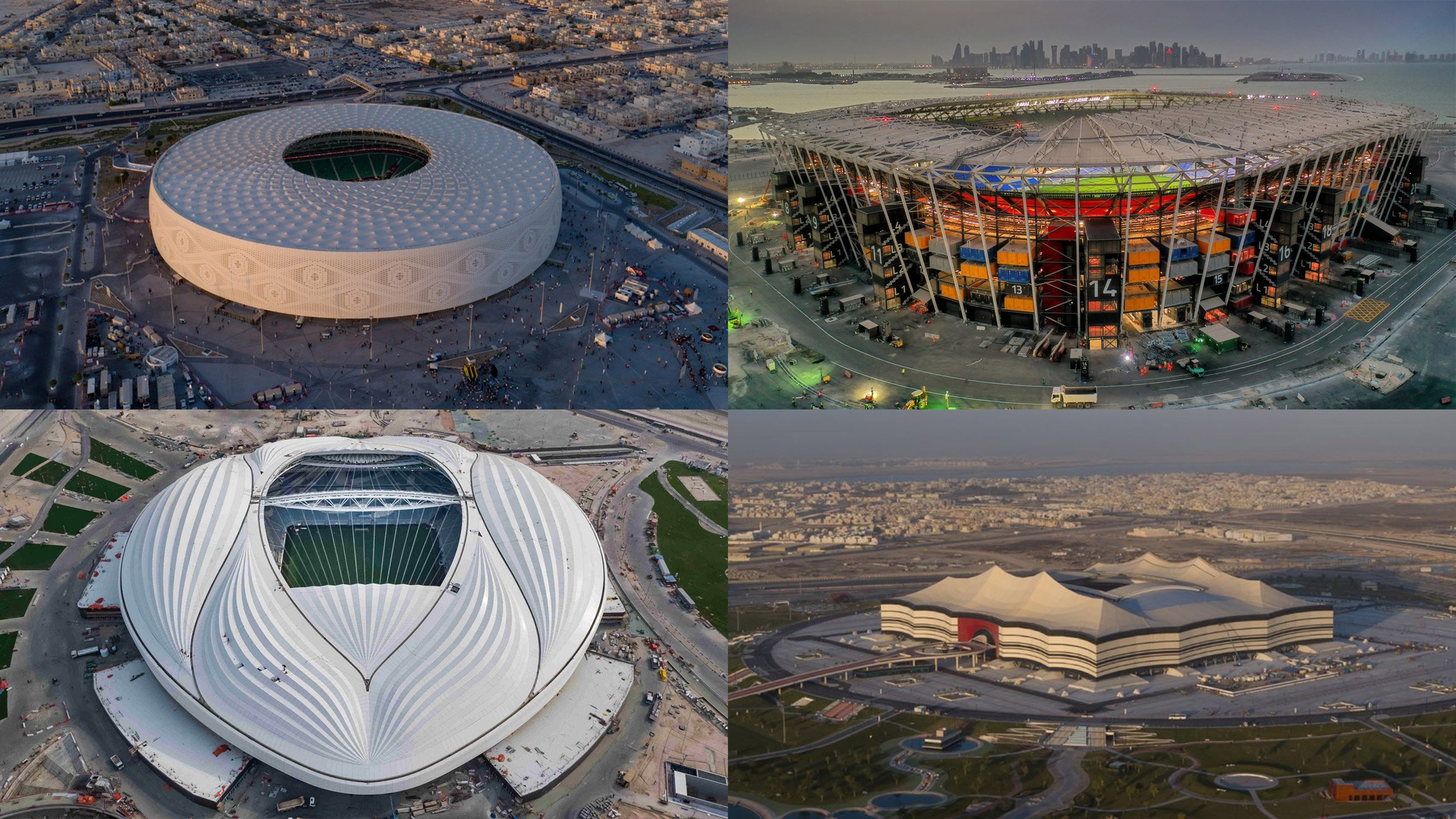 world cup soccer stadium qatar： Which design is the coolest？