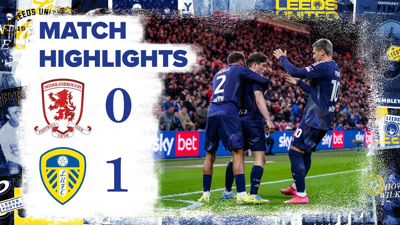 Middlesbrough F.C. vs Leeds United stats: Insights from the latest match