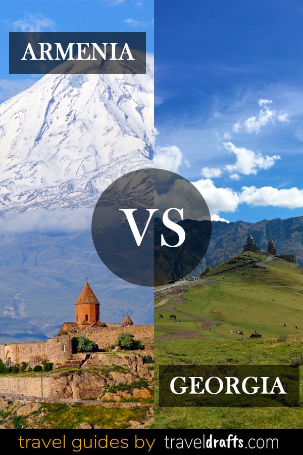 armenia - georgia comparison： (We look at culture, history, and what to expect!)