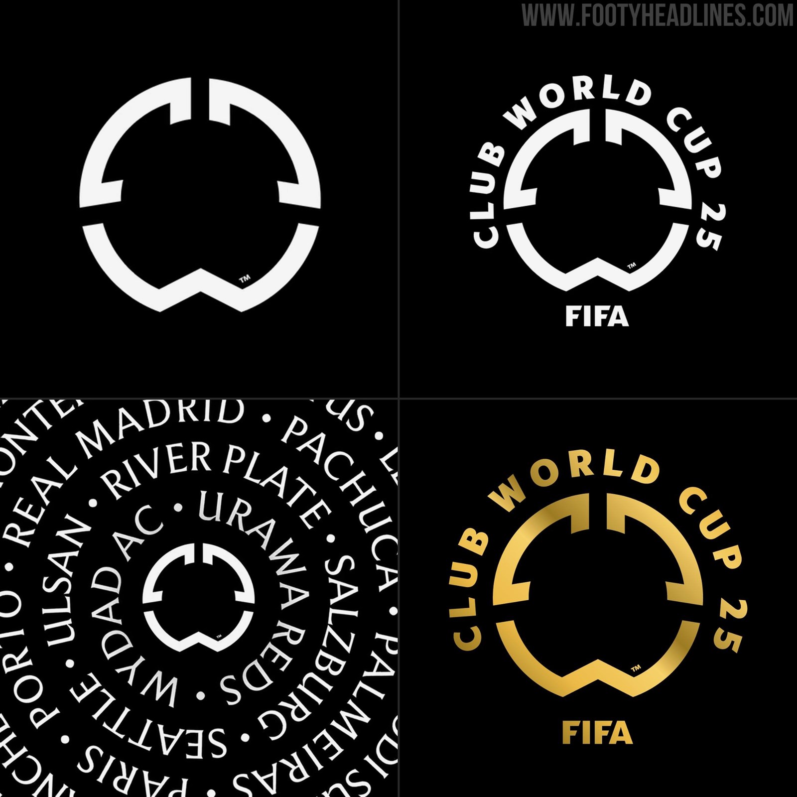 What is the meaning behind the FIFA Club World Cup logo design？ (A breakdown of the colors and symbols)
