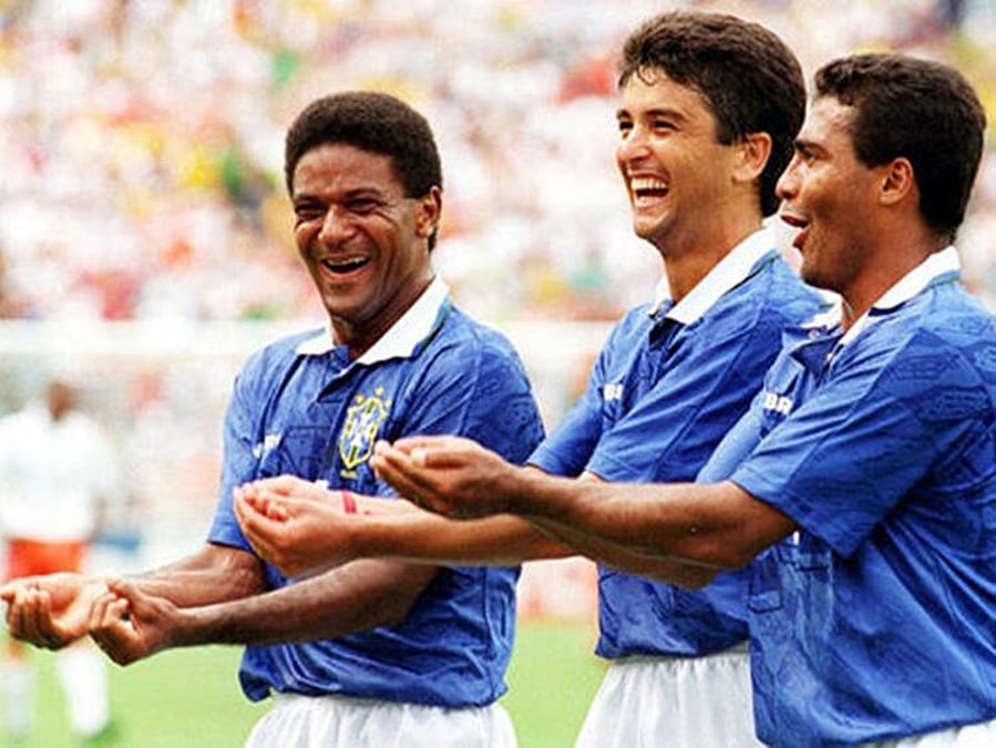 Brazil 94 World Cup Squad： Bebeto and the baby story.