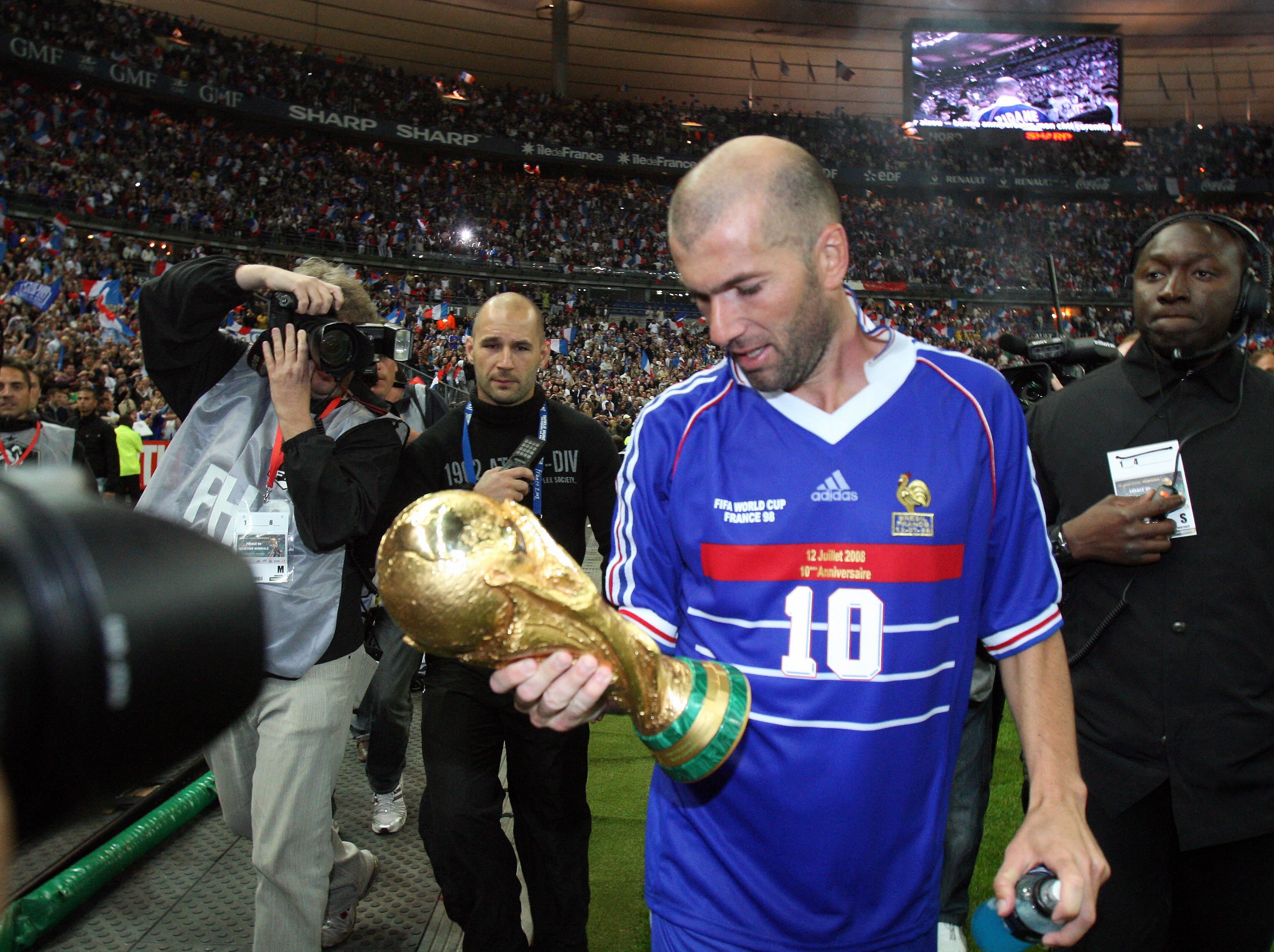 Zinedine Zidane and the france squad in 1998 world cup! How They Won the Final.
