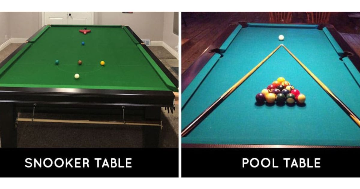 Shooters Table Vs Pool Table (What Is The Biggest Difference？)