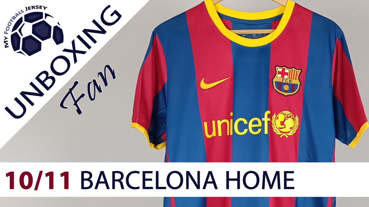 Is your barcelona home retro jersey 201011 worth investing in？ See the current resale market price!