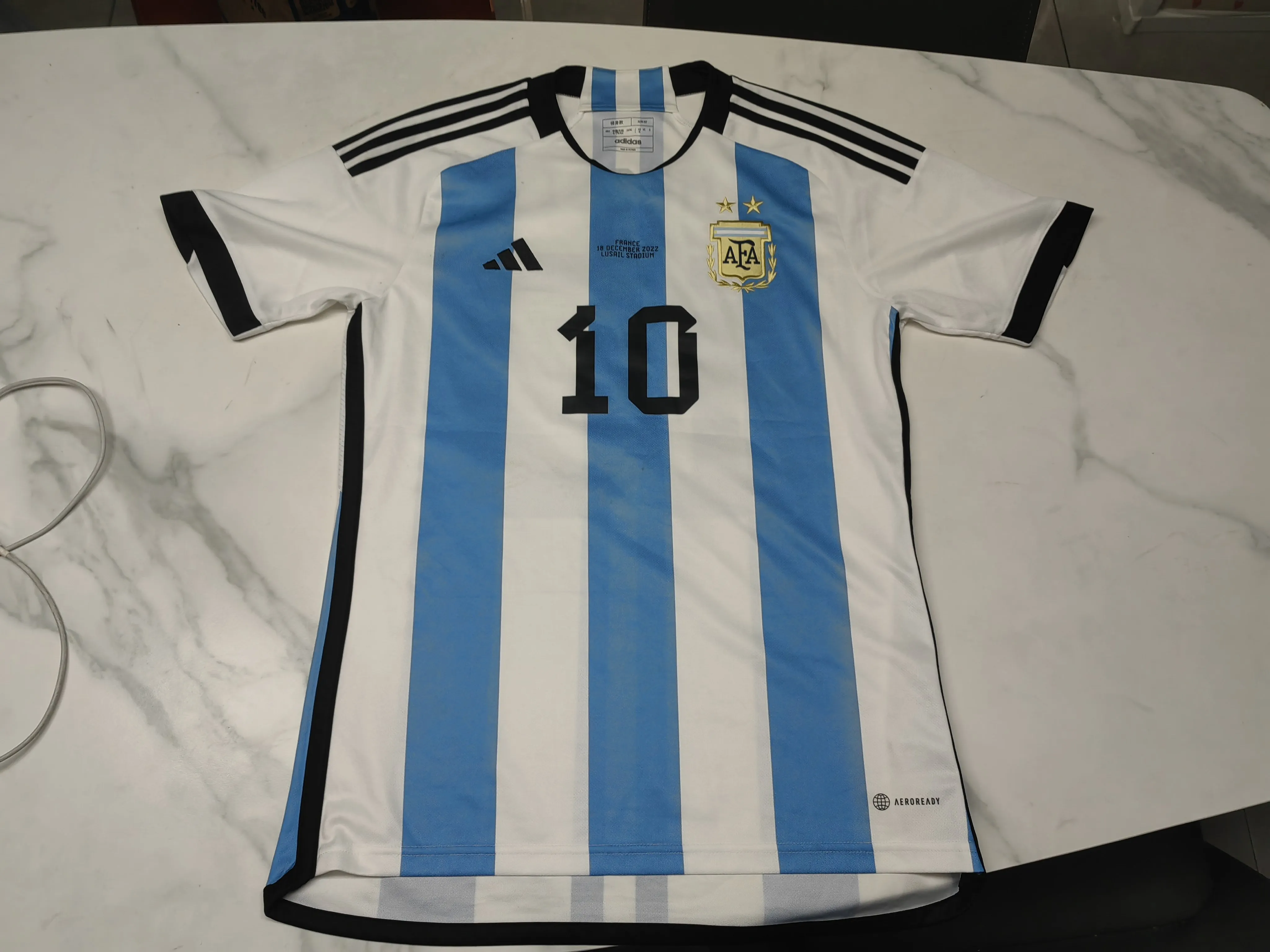 How to spot a fake argentina messi world cup jersey？ Learn the simple tricks!