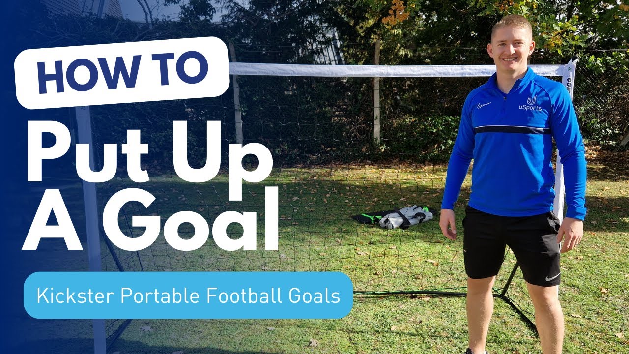 How to set up pop up football goals quickly？ Easy steps here!