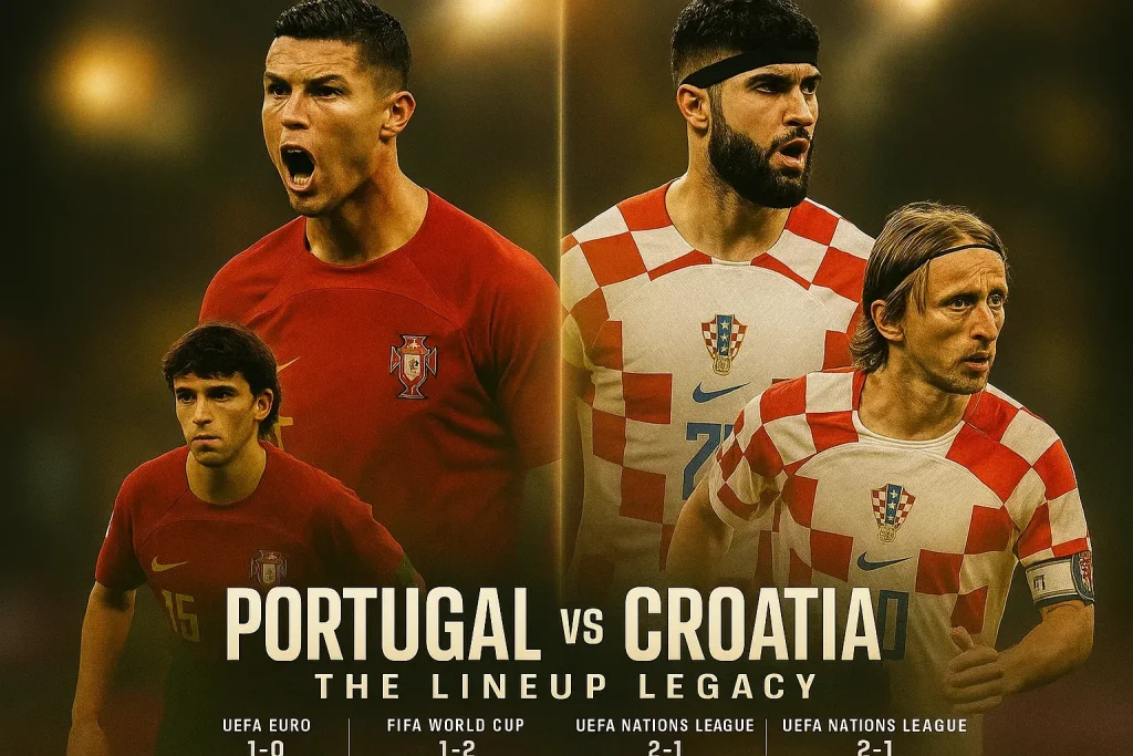 Portugal national football team vs Croatia： Who is better？ (Check their head-to-head!)