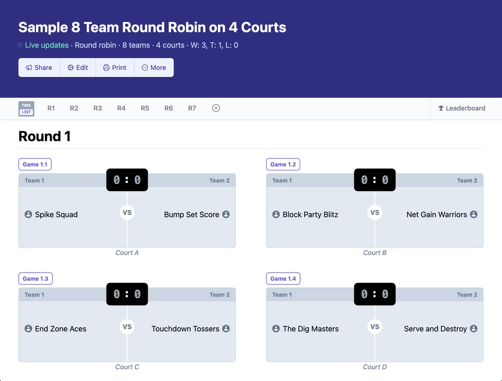 Whats the best way for an 8 team tournament draw？ Experts share tips!