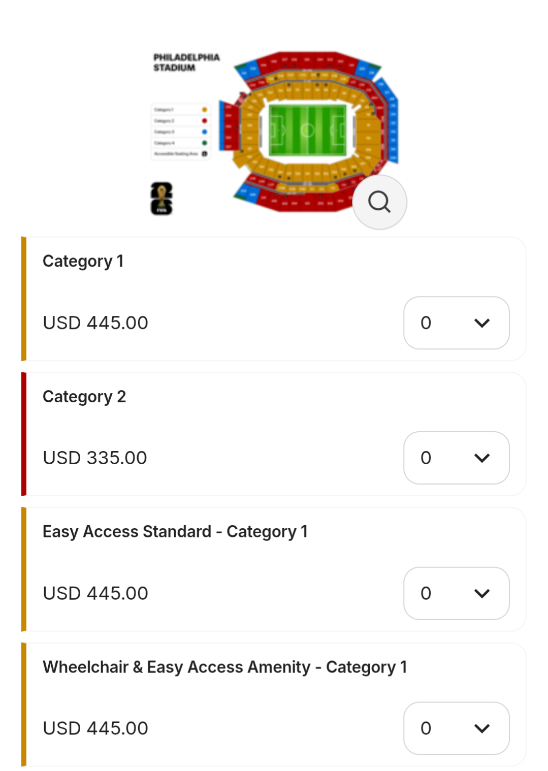 Where to buy world cup tickets philadelphia？ Get the best prices today!