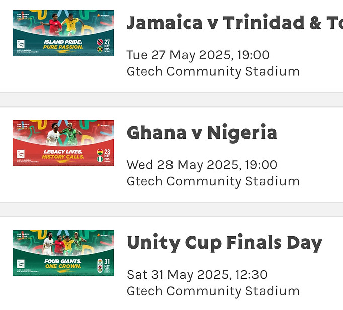 How to get Jamaica vs Nigeria Unity Cup tickets? Heres the guide!