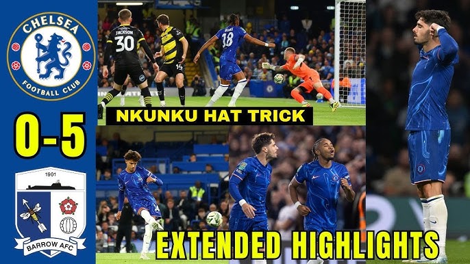 Which goals shaped the Chelsea F.C. vs Barrow A.F.C. timeline outcome？ Watch the amazing highlights package!