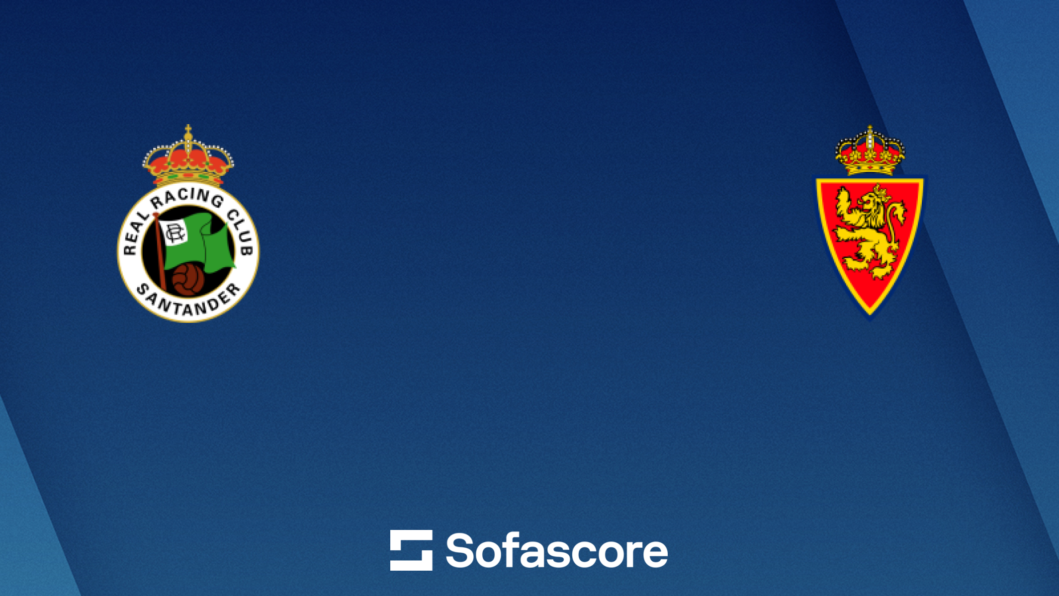 How do the line - ups of Racing de Santander against Real Zaragoza affect the game?