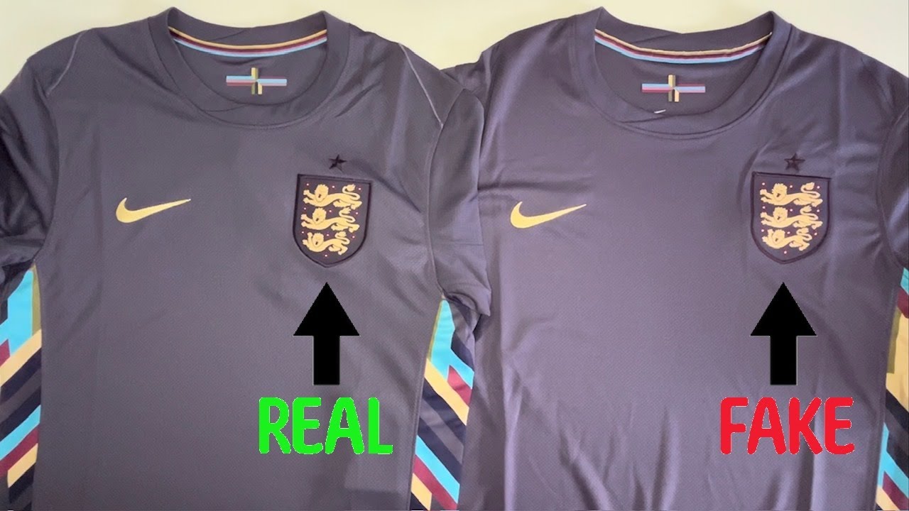 Is Your England World Cup Soccer Jersey Real or Fake? Learn How to Spot the Counterfeit Jerseys Easily!