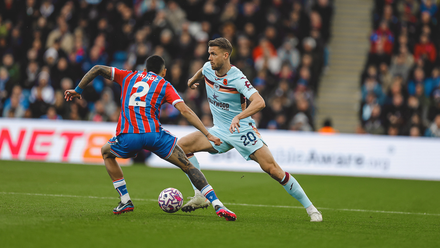 Crystal Palace F.C. vs Brentford F.C. timeline： How to track the action？