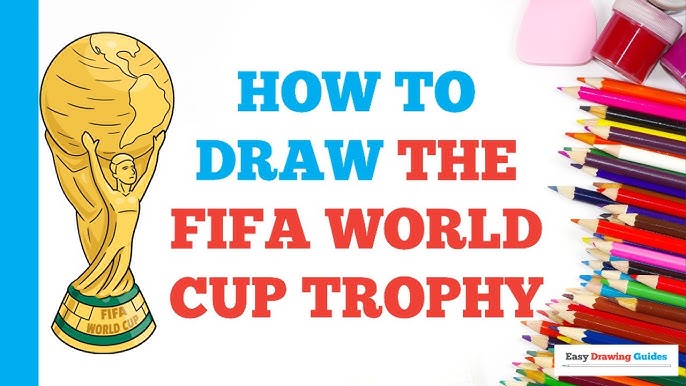 Struggling with world cup trophy drawing？ Try this easy guide for beginners!